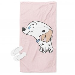 Prosop de plajă pentru copii 101 dalmațieni - 101 Dalmatians