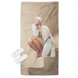 Prosop de plajă modern Ariana Grande