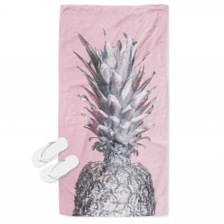 Prosop de plajă elegant de Artă Ananas - Art Pinapple