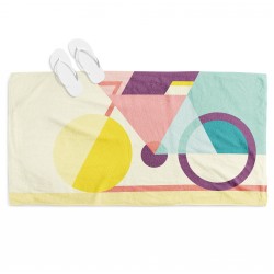 Prosop de plajă de Artă Bicicletă - Bike