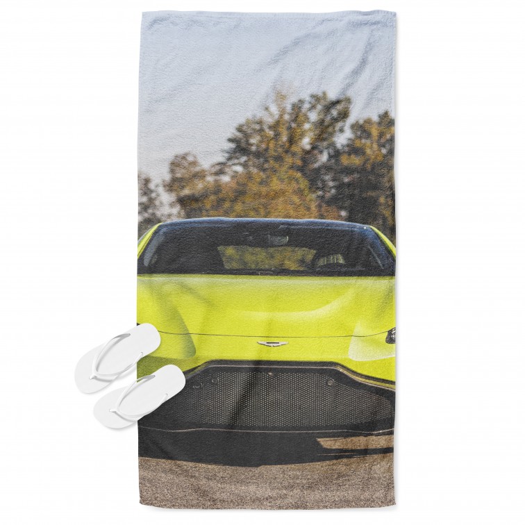 Prosop de plajă cu mașină Aston Martin