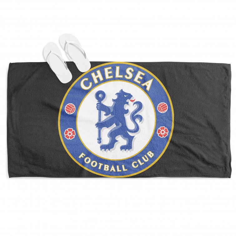 Prosop de plajă 3D Chelsea Black