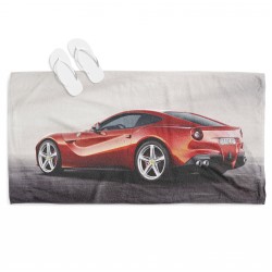 Prosop de plajă Red Ferrari