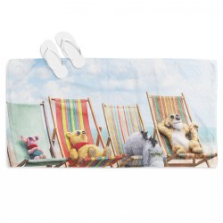 Prosop de plajă 3D Christopher Robin