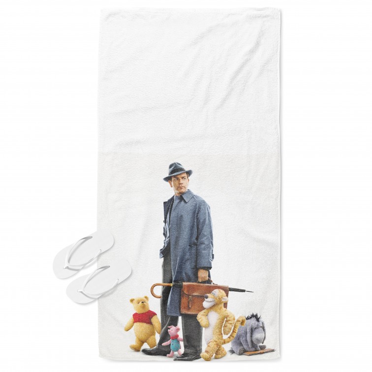 Prosop de plajă Christopher Robin