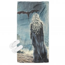 Prosop de plajă spectaculos Daenerys Urzeala Tronurilor - Daenerys Game of Thrones