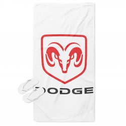 Prosop de plajă Dodge Logo