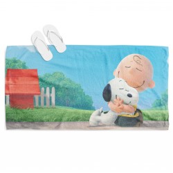 Prosop de plajă pentru copii The Peanuts Love
