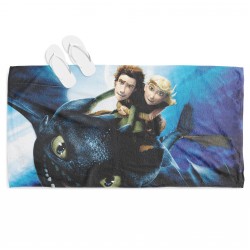 Prosop de plajă pentru copii Cum să-ți dresezi dragon - How To Train Your Dragon