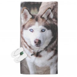 Prosop de plajă Husky
