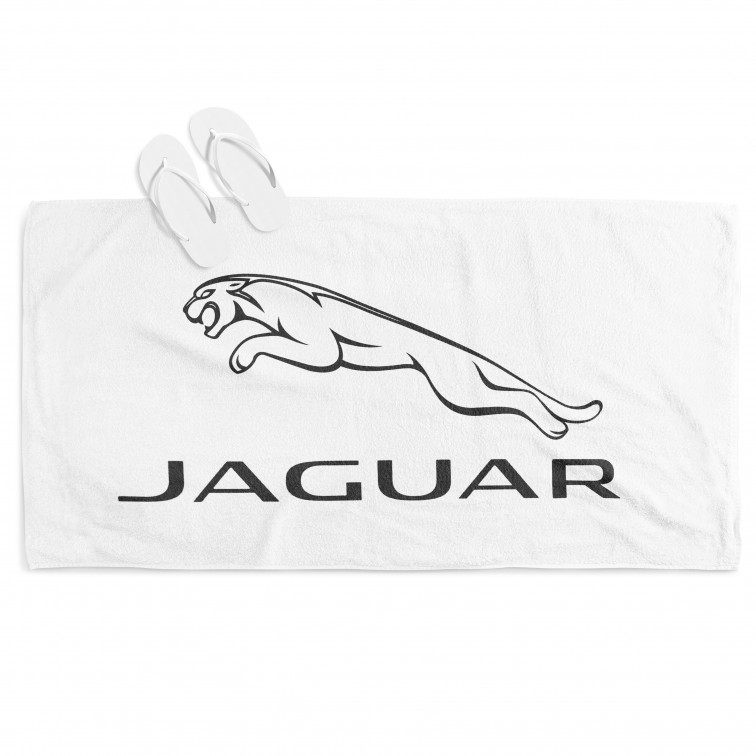 Prosop de plajă Jaguar Logo