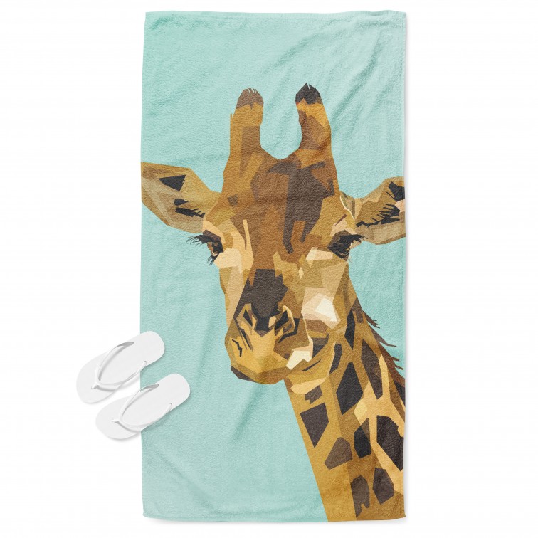 Prosop de plajă Giraffe