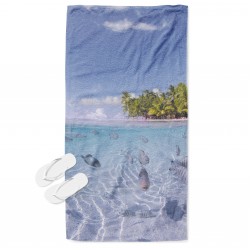 Prosop de plajă de Efect Emoții de vară - Summer Emotions