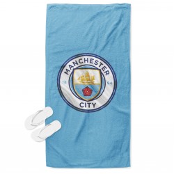 Prosop de plajă - Manchester city logo