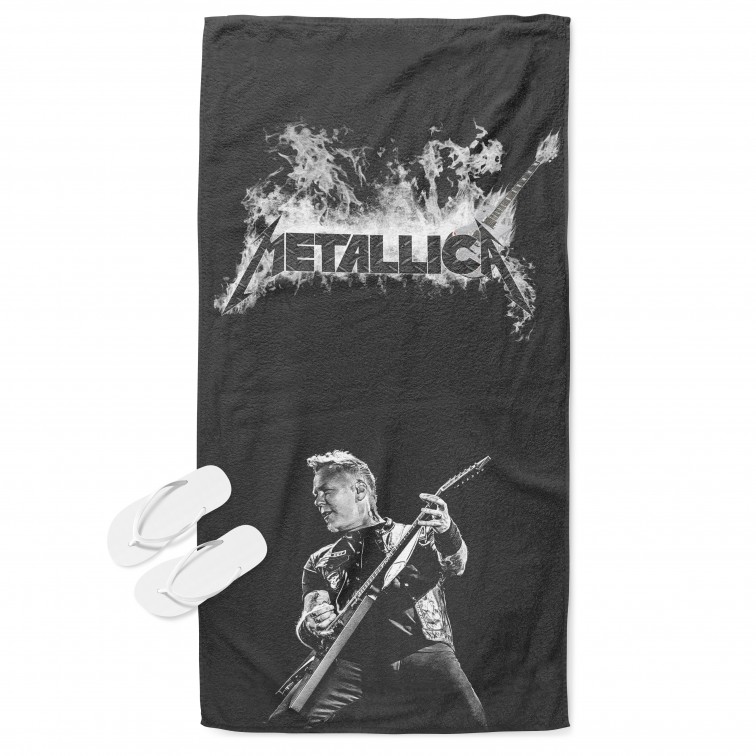 Prosop de plajă Metallica