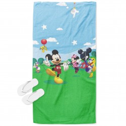 Prosop de plajă pentru copii Mickey Mouse