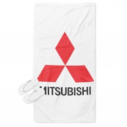 3D Prosop de plajă Mitsubishi Logo