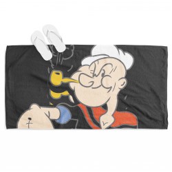 Prosop de plajă 3D Popeye Marinarul - Popeye The Sailor