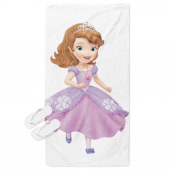 Prosop de plajă 3D Princess Sofia - Sofia Întâi