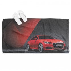 Prosop de plajă Red Audi
