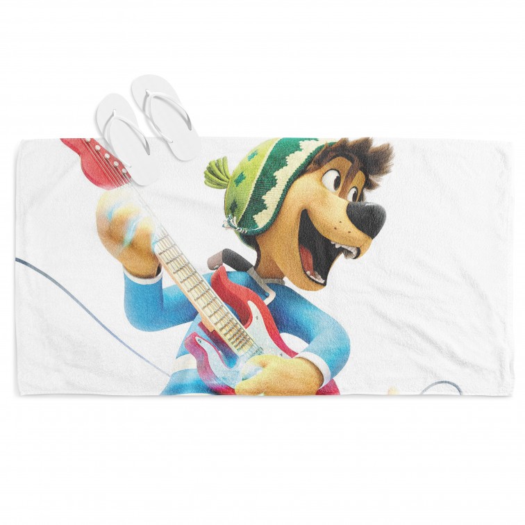 Prosop de plajă pentru copii Rock Dog