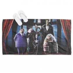 Prosop de plajă 3D Addams Family