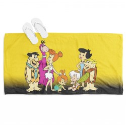 Prosop de plajă pentru copii The Flintstones - Aventuri în epoca de piatră