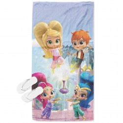 Prosop de plajă pentru copii Shimmer și Shine - Shimmer and Shine