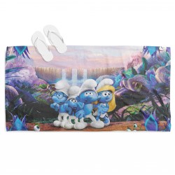 Prosop de plajă Smurfs