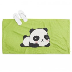Prosop de plaja Sweet Panda