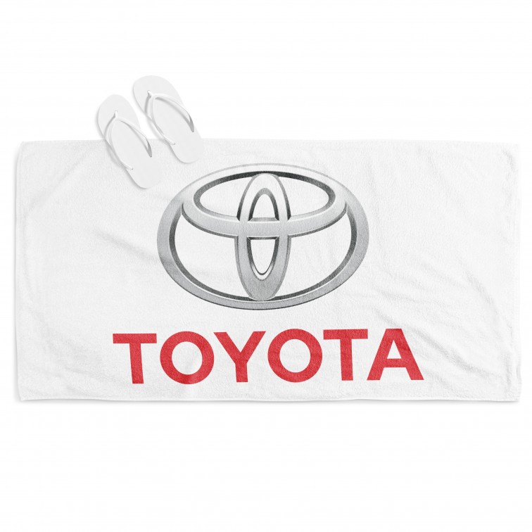 3D Prosop de plajă Toyota Logo