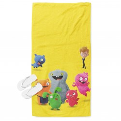 Prosop de plajă pentru copii Ugly Dolls
