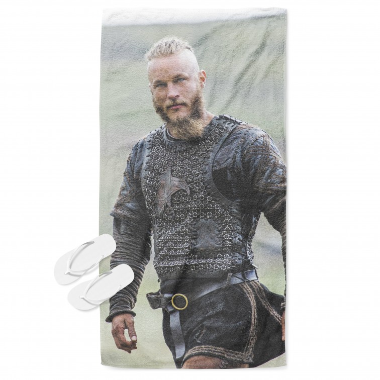 Prosop de plajă Vikingi - Vikings