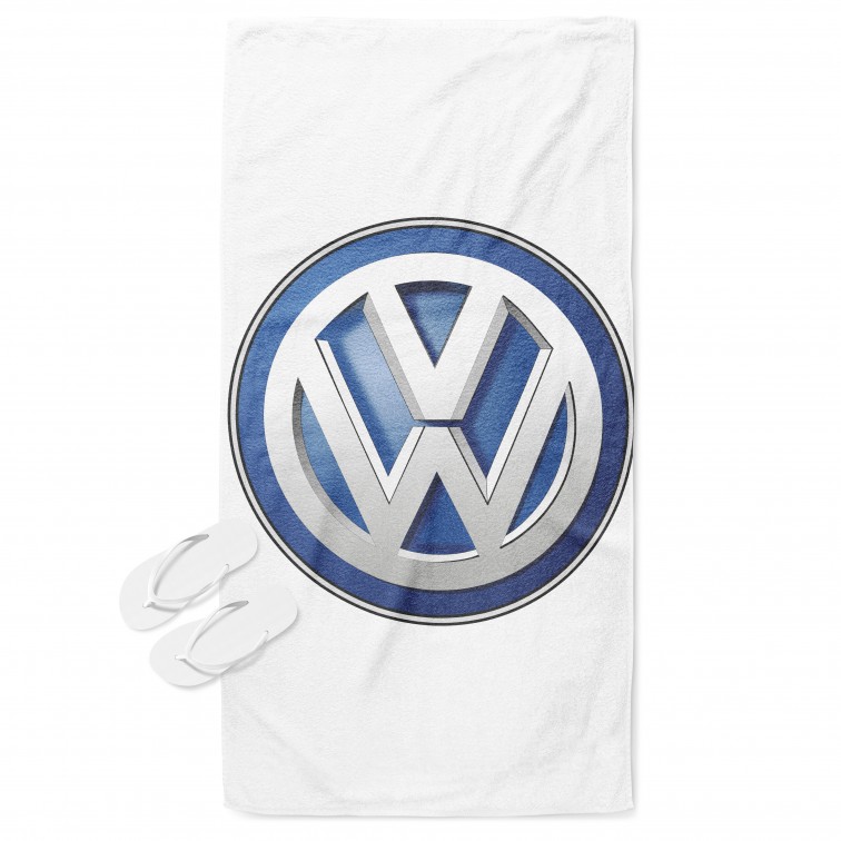 3D Prosop de plajă Volkswagen Logo