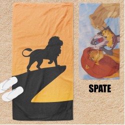 Double Face prosop de plajă Regele Leu - Lion King