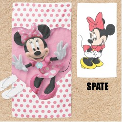 Două Fețe prosop de plajă - Minnie Mouse