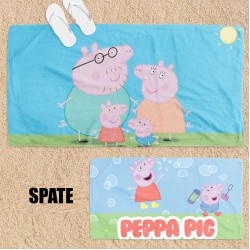 Double Face prosop de plajă Purcelușa Peppa - Peppa Pig