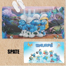 Double Face prosop de plajă Ștrumfii - The Smurfs