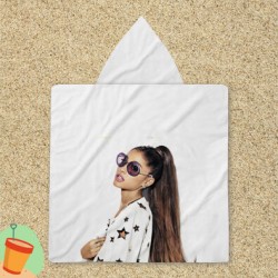 Poncho cu gluga Ariana Grande Star