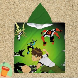 Poncho cu gluga pentru copii Ben 10