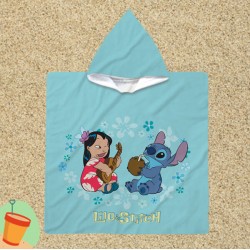 Poncho cu gluga pentru copii Lilo și Stitch - Lilo And Stitch