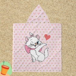 Poncho cu gluga pentru copii Marie Cat Lady