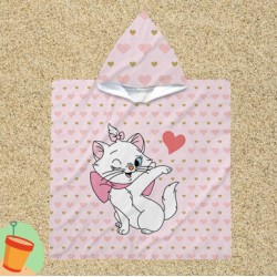 Poncho cu gluga pentru copii Marie Cat Lady
