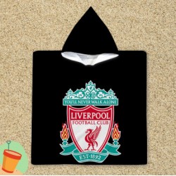 Poncho cu gluga Liverpool Black