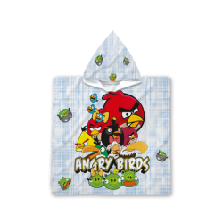 Poncho pentru copii Păsări furioase - Angry Birds