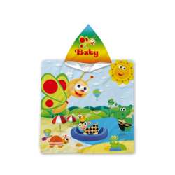 Poncho cu gluga pentru copii - Bebe