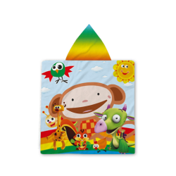 Poncho cu gluga pentru copii - Bebe