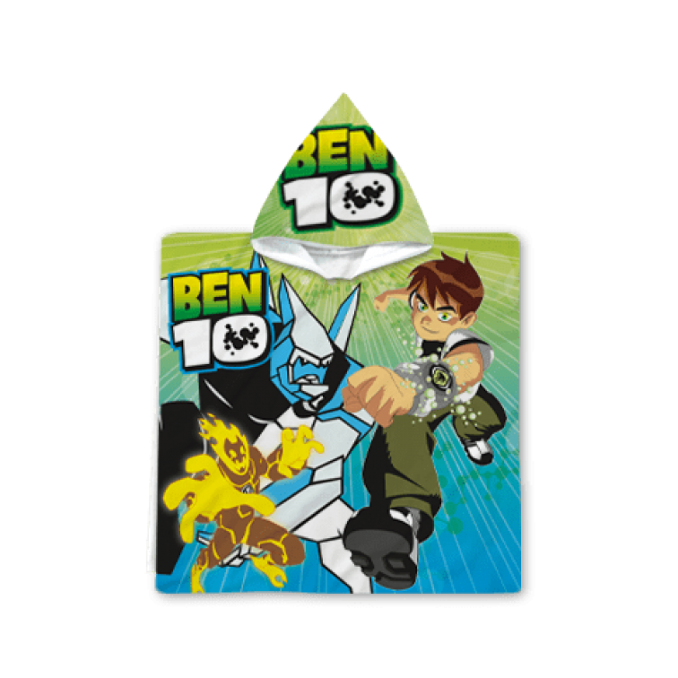 Poncho pentru copii Ben10