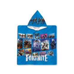 Poncho cu gluga pentru copii - Fortnite