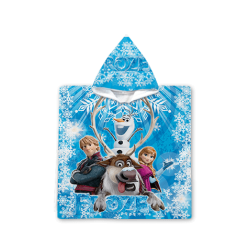 Poncho pentru copii Regatul de gheață - Frozen 